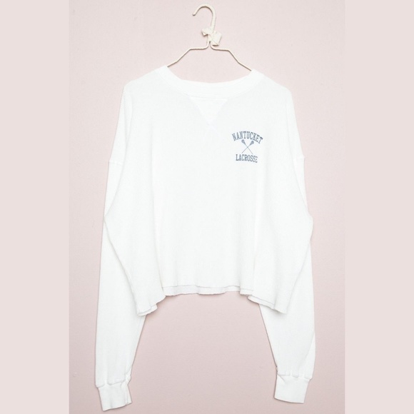Brandy Melville Tops - NWT Brandy Melville Thermal Nantucket Lacrosse